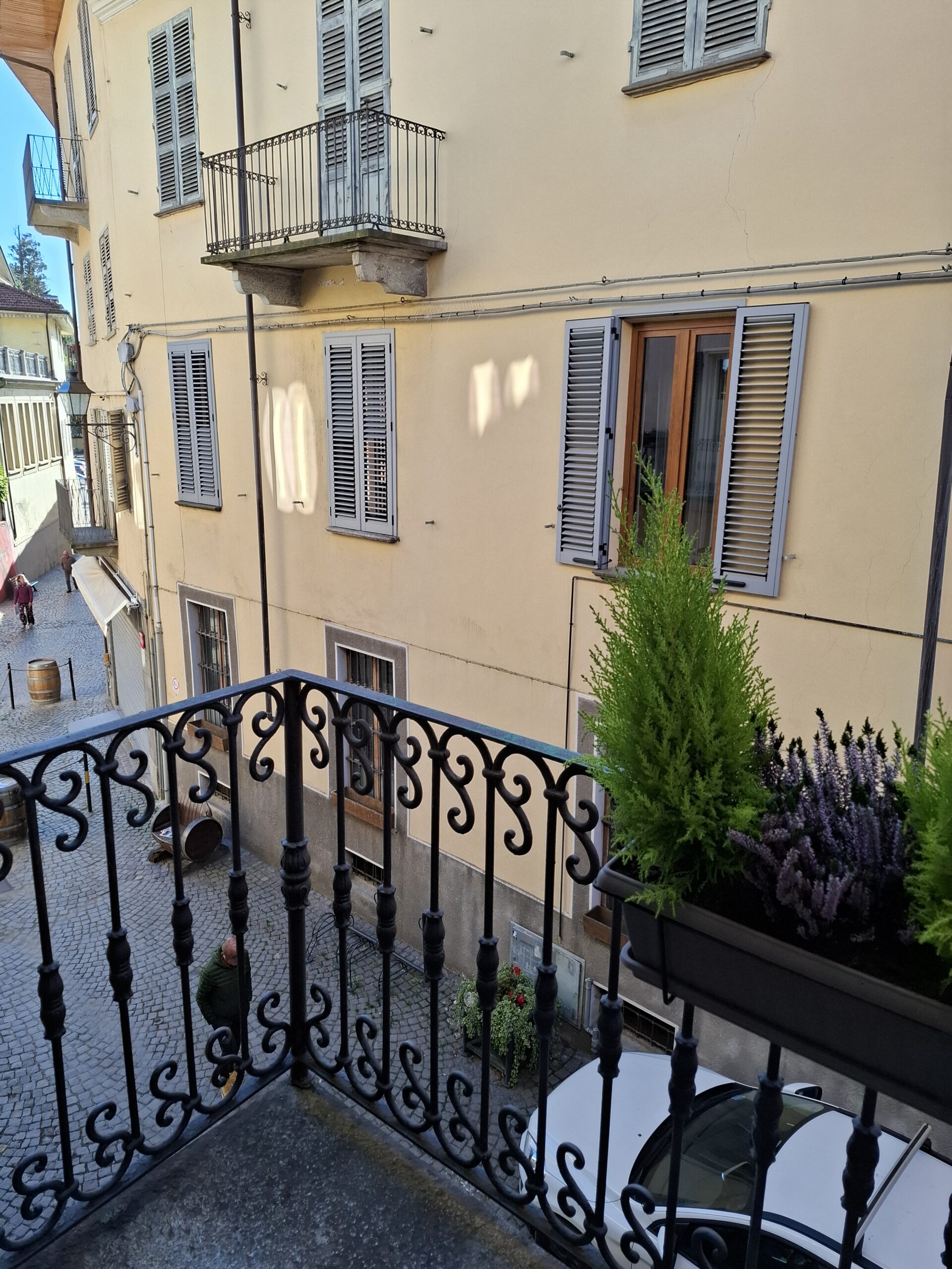 Panorama del paese visto dal balcone