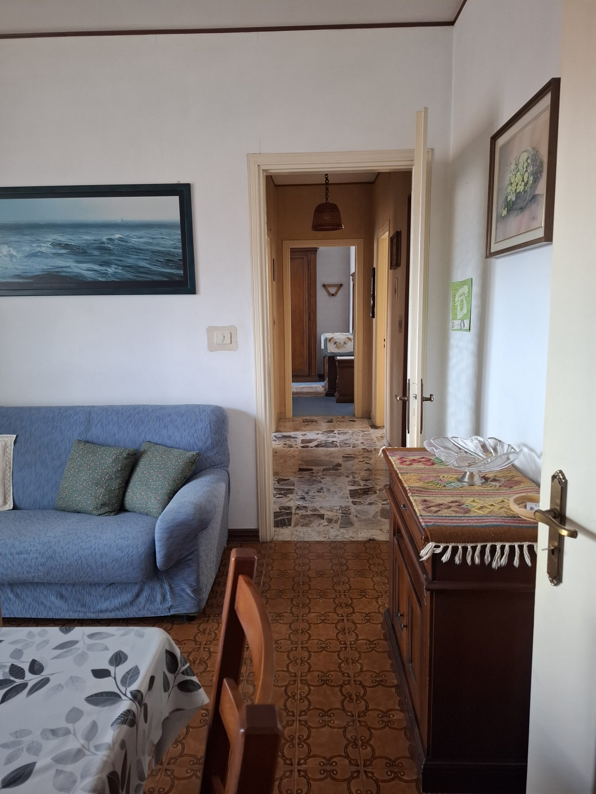 Seconda camera da letto con letto a castello e letto singolo