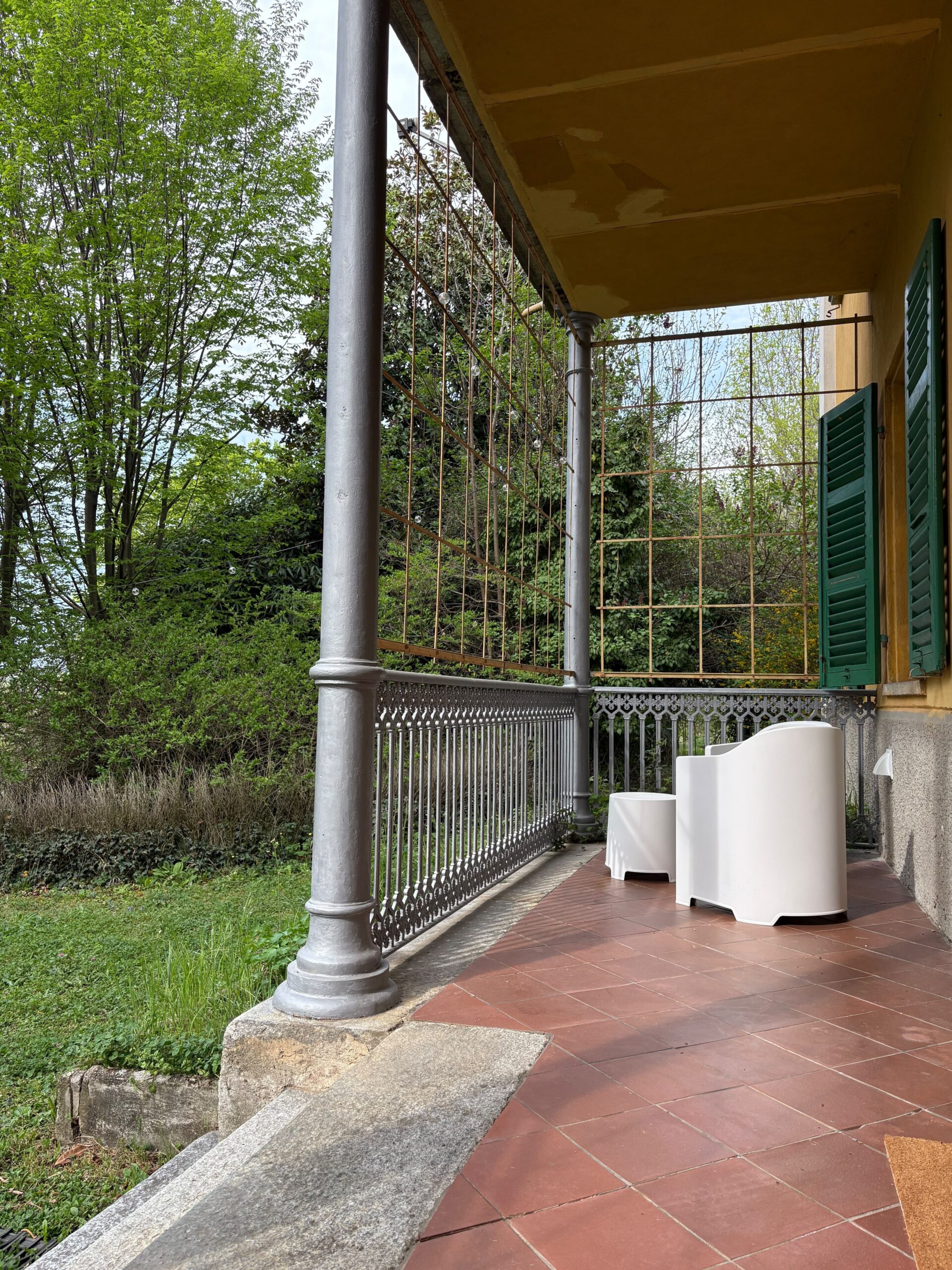Zona giorno luminosa ed accogliente a Villa Rollier